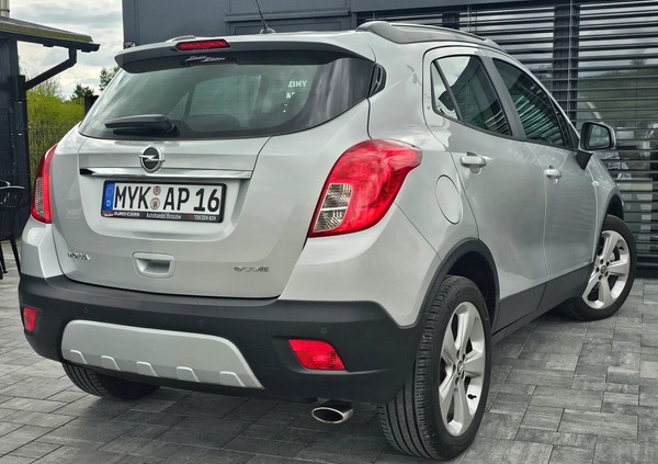 Opel Mokka cena 47900 przebieg: 160000, rok produkcji 2014 z Brzozów małe 704